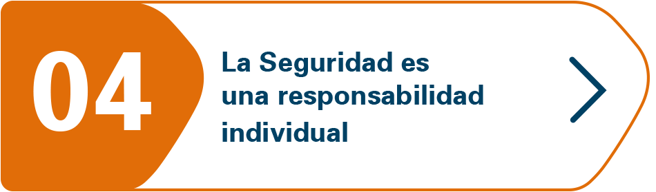 La seguridad es una responsabilidad individual